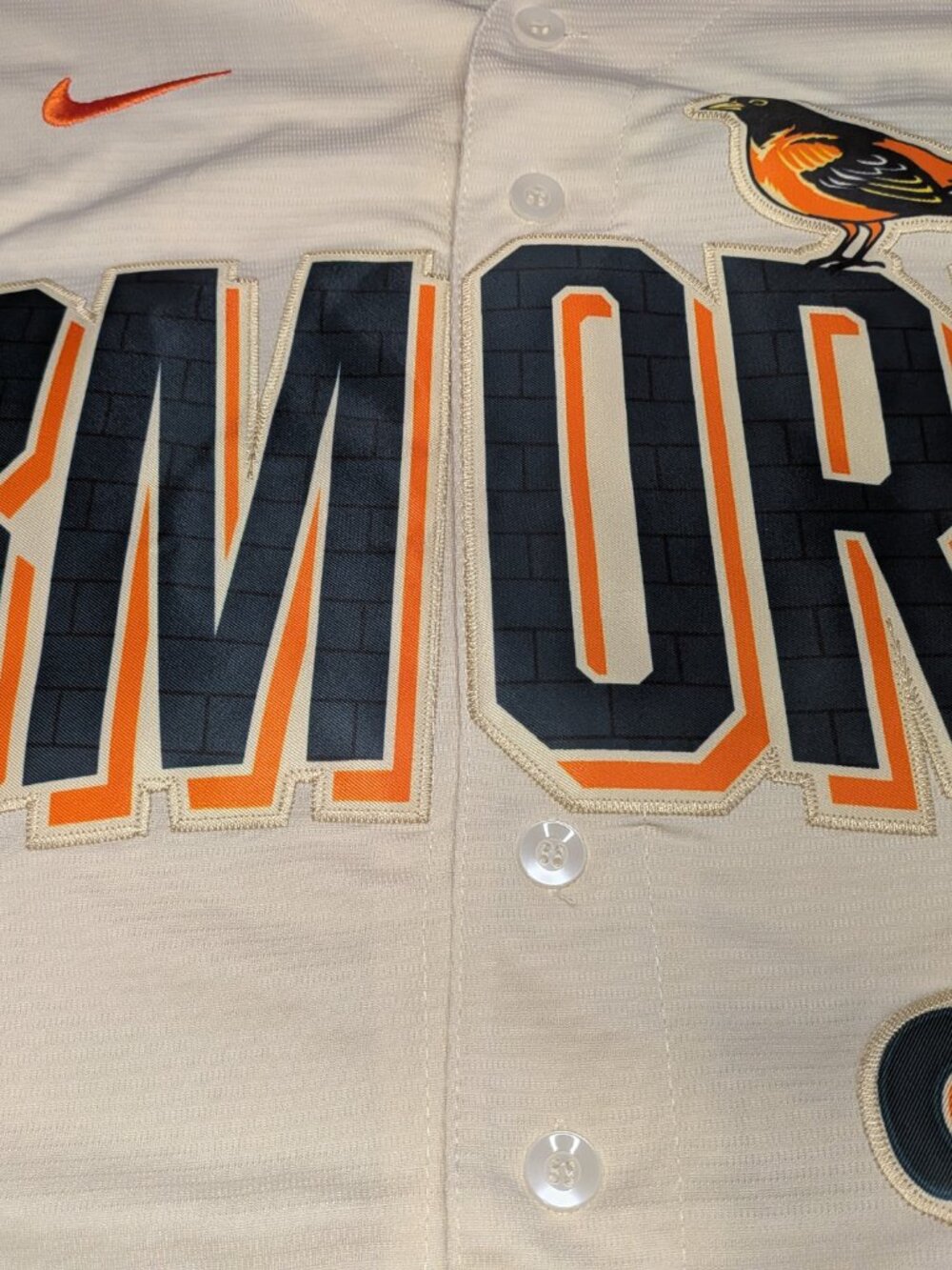 Pete Alonso #25 Baltimore Orioles ⚾ Cream 2026 City Connect Men's Jersey - Picture 5 of 7